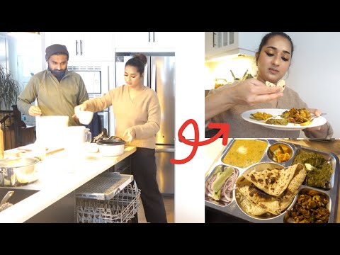 lets cook lunch with me | LUNCH THALI