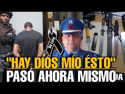 ¡AY! PAPÁ DIOS AHORA MISMO PASÓ ÉSTO NOTICIA DE ÚLTIMO MINUTO....