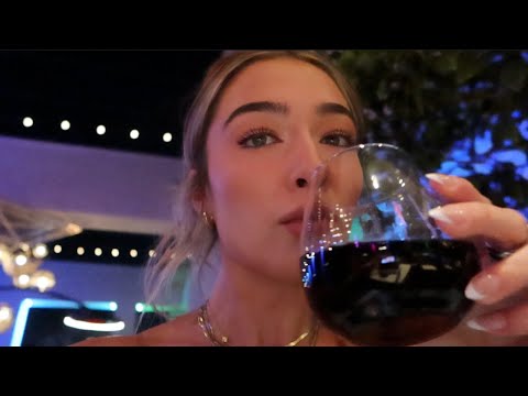 spending time friends + lots of wine lol