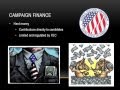 Campaign Finance Concepts and Regulations