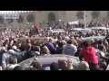 بالفيديو : آلاف المواطنين يشاركون من تشييع جنازة ماما نونة