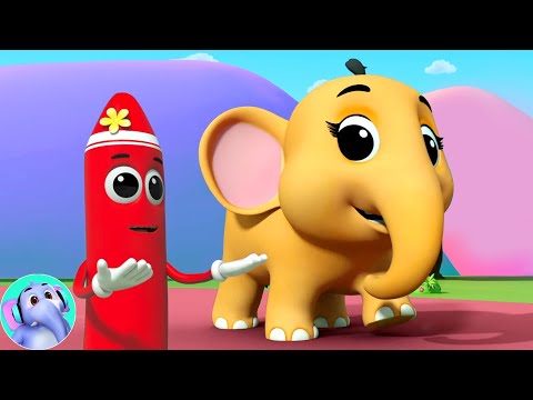 Hathi Raja, हाथी राजा, Hindi Nursery Rhymes and Hindi Baby Song, Balgeet for Kids