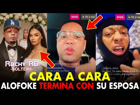 💔TRISTE! ALOFOKE TERMINA CON SU ESPOSA Y PIERDE EL CONTR0L CON ROCHY RD