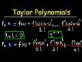 Taylor and Maclaurin Polynomials