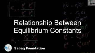 Relationship Between Equilibrium Constants