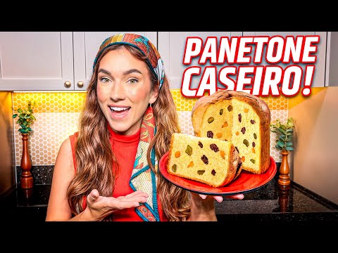 TENTEI FAZER PANETONE CASEIRO! SERÁ QUE DEU CERTO??