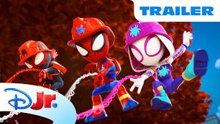 Spidey and His Amazing Friends Season 5 Official Trailer! 🕷️✨ | NEW Gear and Vehicles | @disneyjr