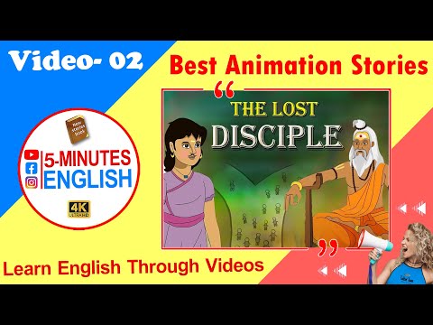 5 Minutes English I The Lost Disciple I English Stories 02 - Animation Stories In english