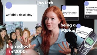 Q&A 👵🏻 growing up in the 2000s, no social media, no phones, and anxiety