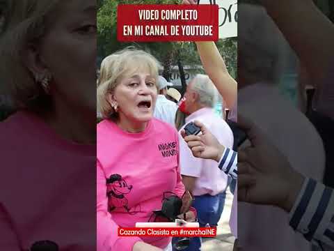 Cazando CLASISTAS en #marchaine 🤮 SÍ ENCONTRAMOS 🚨 #elinenosetoca #yodefiendoaline #morena #amlo