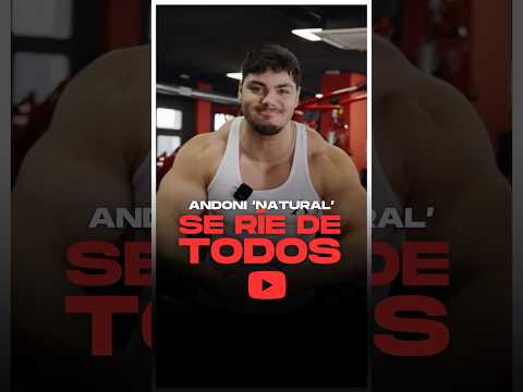 La dudosa naturalidad de Andoni #ifbbpro #culturismo #gym #mrolympia #cbum #nickwalker