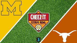 Michigan vs. Texas | Cheez-It Bowl | Prediction