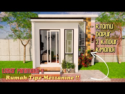 Rumah Tipe Mezzanine Ukuran 5x8 Meter Aja Nih