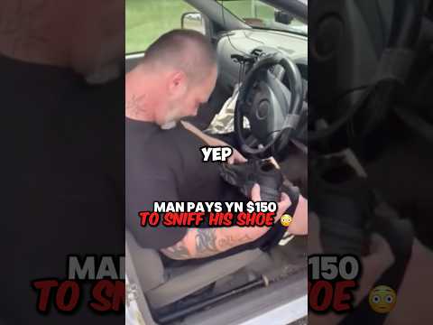 Yn Gets Paid $150 For Letting Man SNIFF His Shoe😳