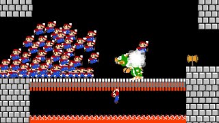 Every Time Mario Jumps, A Clone Appears