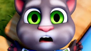 Talking Tom 😂  Dzień Kota — Kocie Rządzą! 🐾 Kolorowy Świat Bajek 🍿 Super Toons TV - Bajki Po Polsku