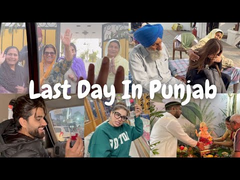 Quite Emotional Last Day In Punjab❤️ | Little Glimpses Of Ganpati | Gift For Chinha | Nita Shilimkar