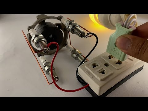 Wow Awesome Experiment Free Electricity Energy For Use At Home 100% #engineering #experiment #diy