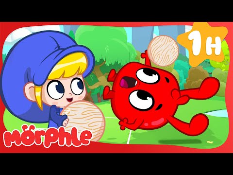 Morphle's Home Run! ⚾ | Baseball Cartoons for Kids | My Magic Pet Morphle