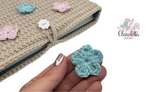 Blume häkeln in nur 5 Minuten – Super einfach!