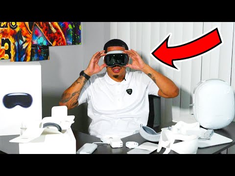 UNBOXING NEW APPLE VISION PROS!