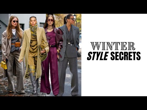 10 Classy Winter Fashion Trends To Love! Fashion Trends 2024