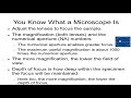 Microscopy in Forensic Science