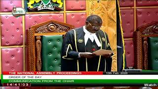 THE NATIONAL ASSEMBLY PROCEEDING TUESDAY,  FEBRUARY 10, 2025 AFTERNOON