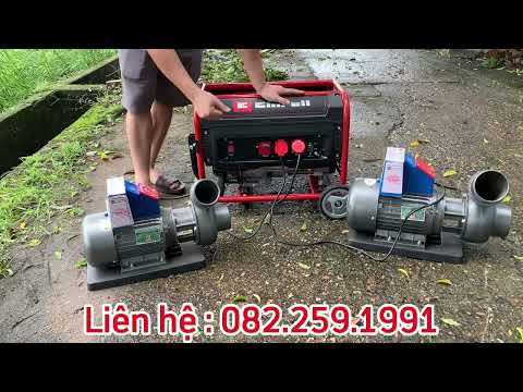 Chạy tét máy phát điện hàng xuất ĐỨC chính hãng, tải 3,7kw vẫn ngon lành - 082.259.1991