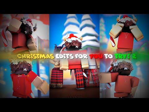 Christmas edits You SHOULD Try! ❄️