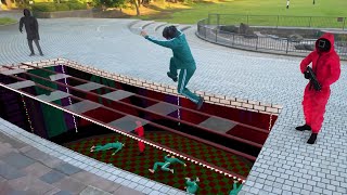 Squid Game in Real Life compilation🦑