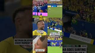 Brazil and Neymar’s first game with the national team!#Brazil #worldcup 
