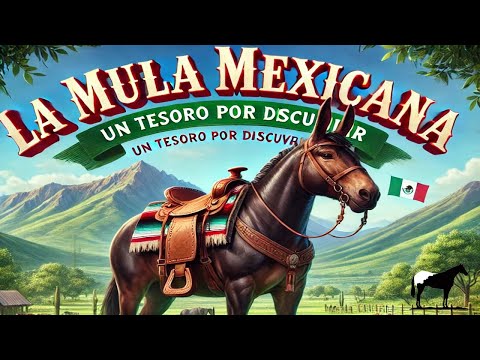 Mula Criolla Mexicana "Vivita y Coleando" 🐴-Del Cerro Soy