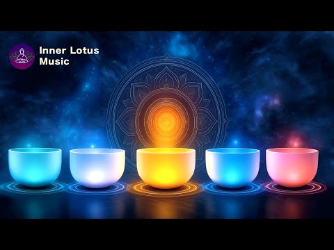 528Hz Healing Frequency Singing Bowls Sound Bath | Emotional Release, DNA Repair & Transformation