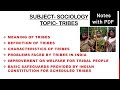 Tribal Issues and Constitutional Provisions