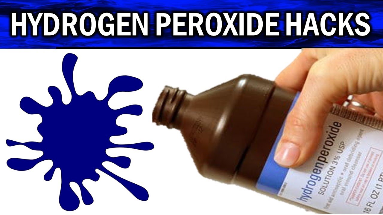 10 AMAZING Uses & Hacks of HYDROGEN PEROXIDE Around the House