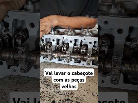 Cliente não aceitou a troca das peças no cabeçote do Zetec Rocam