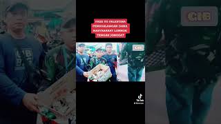 free to palestina,yayasan GIB,bersama masyarakat lombok tengah pengalangan dana untuk,#palestine
