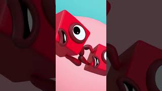 MATEMÁTICA COLORIDA – Parte 2 | Aprenda a Contar com o Número Dois |   O trem Numberblocks #shorts