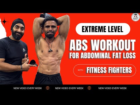 ABS WORKOUT FOR FAT LOSS - EXTREME LEVEL EXERCISES 🔥 @FitnessFighters