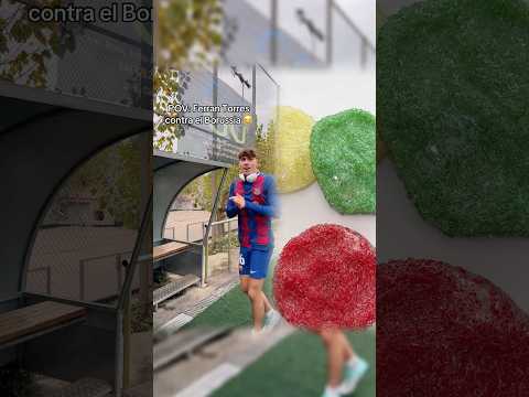 Que os pareció el partido de Ferran contra el Dortmund 😳