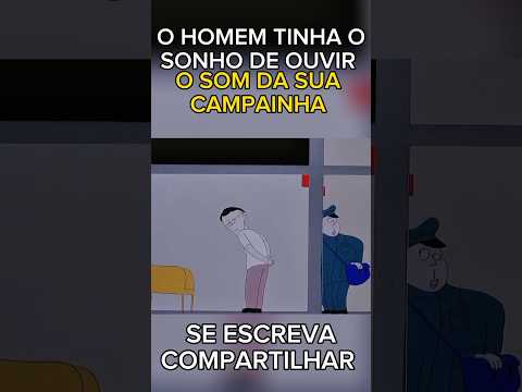 O HOMEM TINHA O SONHO DE OUVIR O SOM DA SUA CAMPAINHA!!! #memes #desenho #desenho #memes #fyp