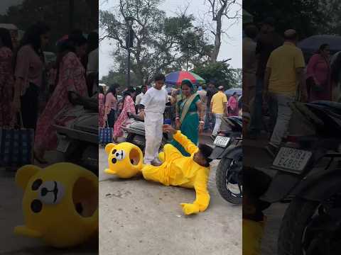 Mera kya galti tha 🥺 #trending #teddy #shorts #public #prank #roast #youtubeshorts #viralreels 🥺😭...