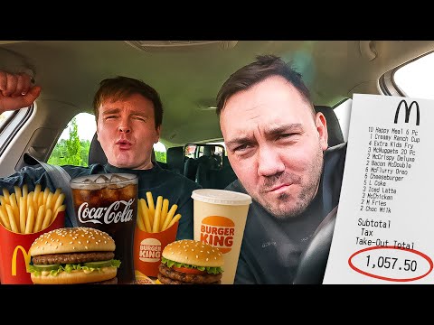 Vi Kjøpte Det Samme Som Personen Foran Oss i Drive-through