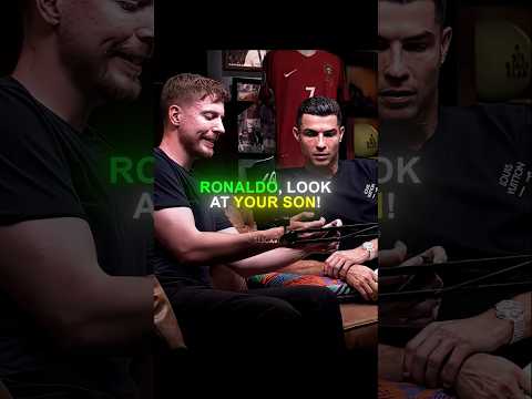 Funny reaction 😍 on son #mrbeast #reaction #shorts