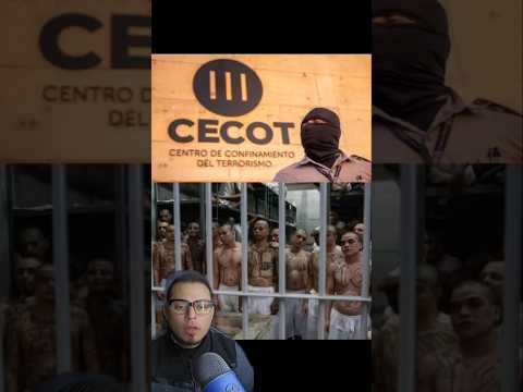 PANDILLERO EN EL CECOT AMENAZA A YOUTUBER #elsalvador #nayibbukele #shorts #short #youtubeshorts