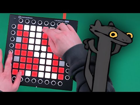 How "Toothless Dance" Remix was made? // Launchpad Cover