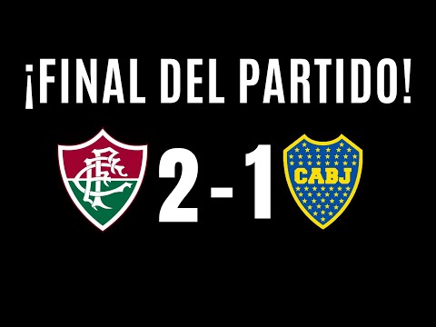 🔴 FLUMINENSE VENCIÓ A BOCA Y SE CONSAGRÓ CAMPEON DE LA COPA LIBERTADORES