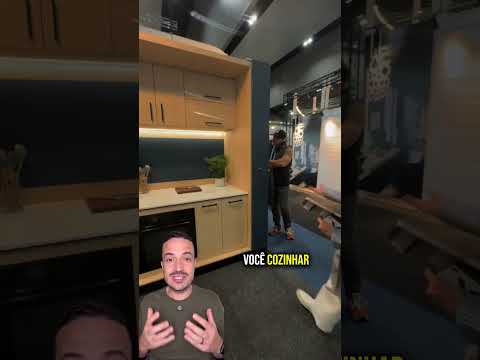 Porta perfeita para cozinhas pequenas! #shorts #porta #cozinha