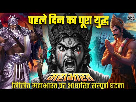 महाभारत युद्ध पहला दिन | कुरुक्षेत्र युद्ध का आरम्भ | First Day Mahabharata